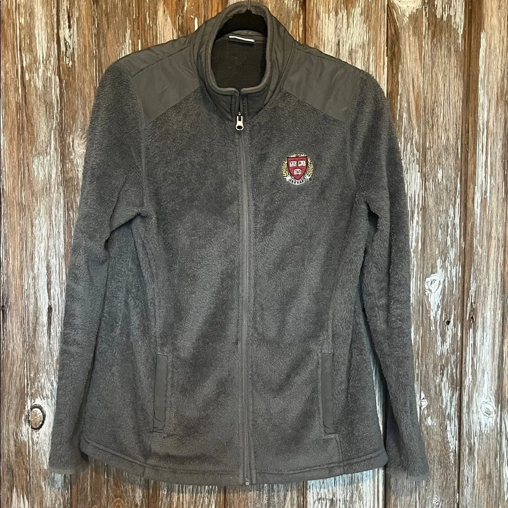 Champion Harvard Zip Up Fleece, size large